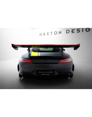 Carbon Spoiler + LED Mercedes-AMG GTR C190 Facelift (Cod. M-CF-ME-AMG-GTR-1F-WING4-245-P+LED)