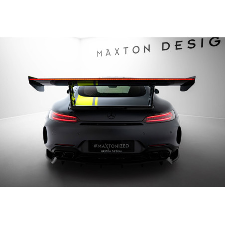 Carbon Spoiler + LED Mercedes-AMG GTR C190 Facelift (Cod. M-CF-ME-AMG-GTR-1F-WING4-245-P+LED)