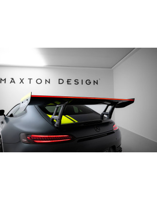 Carbon Spoiler + LED Mercedes-AMG GTR C190 Facelift (Cod. M-CF-ME-AMG-GTR-1F-WING4-245-P+LED)