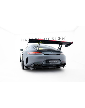 Carbon Spoiler + LED Mercedes-AMG GTR C190 Facelift (Cod. M-CF-ME-AMG-GTR-1F-WING4-245-P+LED)