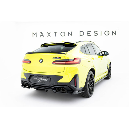 Splitter posteriore (con barre verticali) BMW X4M F98 Facelift (Cod. M-BM-X4M-F98F-RD1G+RD2G)