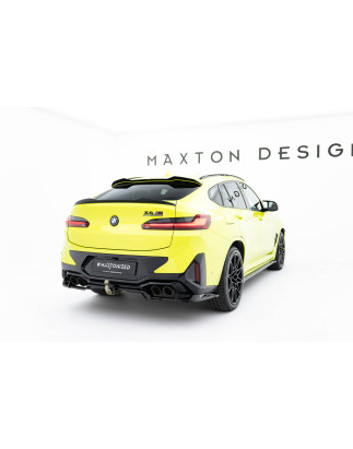 Splitter posteriore (con barre verticali) BMW X4M F98 Facelift (Cod. M-BM-X4M-F98F-RD1G+RD2G)