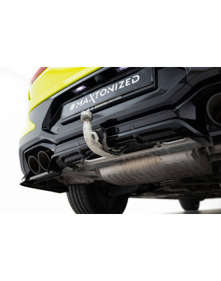 Splitter posteriore (con barre verticali) BMW X4M F98 Facelift (Cod. M-BM-X4M-F98F-RD1G+RD2G)