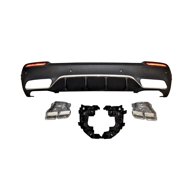 Diffusore Posteriore Mercedes X253 2015-2019 Look AMG (Cod. E-TCM0215)
