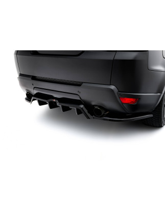 Splitter posteriore (con barre verticali) Land Rover Range Rover Sport Mk2 (Cod. M-LR-RR-SPORT-2-RD1