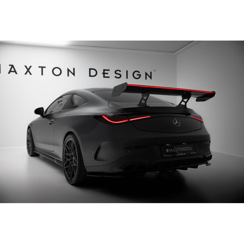 Carbon Spoiler V.2 + LED Mercedes-Benz CLE AMG-Line C236 (Cod. M-CF-ME-CLE-236-WING5-245-P-2+LED)