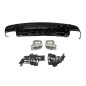 Diffusore Posteriore Mercedes CLA W117 2016-2018 4D/SW Style Facelift look A45 (Cod. E-TCM0216)