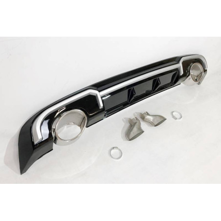 Diffusore Posteriore Audi A3 Sportback 2016-2019 Look RS3 (Cod. E-TCA3210)