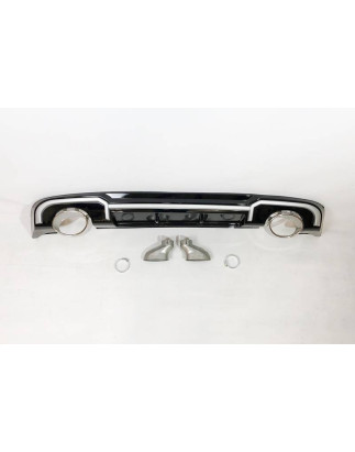 Diffusore Posteriore Audi A3 Sportback 2016-2019 Look RS3 (Cod. E-TCA3210)
