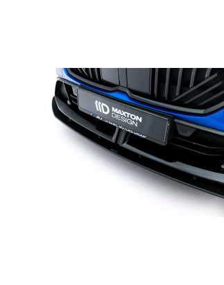 SPLITTER ANTERIORE street pro BMW 1 M-Pack F70 (Cod. M-BM170MPACKCNC-FD1B)
