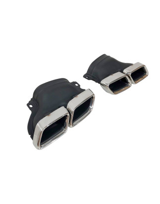 Terminali Di Uscita Di Scarico Mercedes W205 (Cod. E-SIL0096)