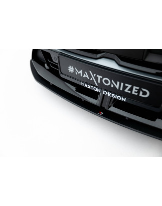 SPLITTER ANTERIORE street pro BMW 1 M-Pack F70 (Cod. M-BM170MPACKCNC-FD1BRB)