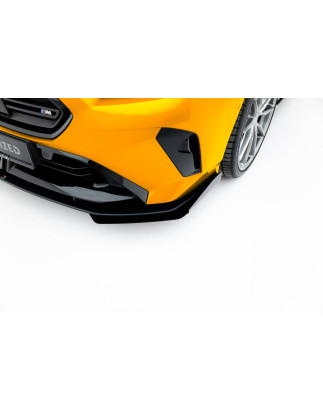 SPLITTER ANTERIORE street pro + Flaps BMW 1 M-Pack F70 (Cod. M-BM170MPACKCNC-FD1B+FSF1G)