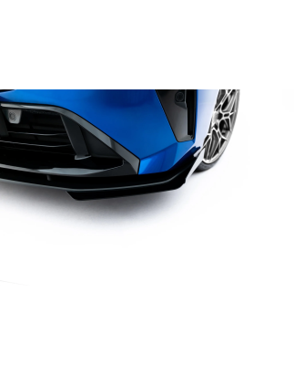 SPLITTER ANTERIORE street pro + Flaps BMW 1 M-Pack F70 (Cod. M-BM170MPACKCNC-FD1B+FSF1G)