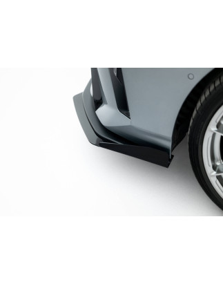 SPLITTER ANTERIORE street pro + Flaps BMW 1 M-Pack F70 (Cod. M-BM170MPACKCNC-FD1BRB+FSF1G)