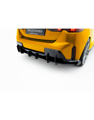 DIFFUSORE POSTERIORE street pro + Flaps BMW 1 M-Pack F70 (Cod. M-BM170MPACKCNC-RS1B+RSF1G)