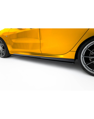 Diffusori minigonne street pro BMW 1 M-Pack F70 (Cod. M-BM170MPACKCNC-SD1BRB)