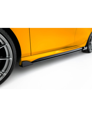 Diffusori minigonne street pro + Flaps BMW 1 M-Pack F70 (Cod. M-BM170MPACKCNC-SD1B+SF1G)
