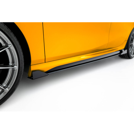 Diffusori minigonne street pro + Flaps BMW 1 M-Pack F70 (Cod. M-BM170MPACKCNC-SD1B+SF1G)
