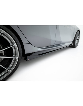 Diffusori minigonne street pro + Flaps BMW 1 M-Pack F70 (Cod. M-BM170MPACKCNC-SD1B+SF1G)