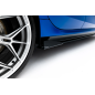 Diffusori minigonne street pro + Flaps BMW 1 M-Pack F70 (Cod. M-BM170MPACKCNC-SD1B+SF1G)