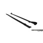 Diffusori minigonne street pro + Flaps BMW 1 M-Pack F70 (Cod. M-BM170MPACKCNC-SD1B+SF1G)