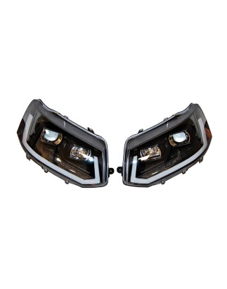 Fari Day Light De Dia Volkswagen T5 09-16 Black (Cod. E-FAW142)