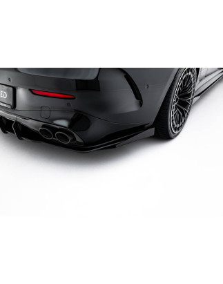 DIFFUSORE POSTERIORE street pro + Flaps Mercedes-AMG CLE 53 C236 (Cod. M-MECLE23653AMGCNC-RS1B+RSF1G