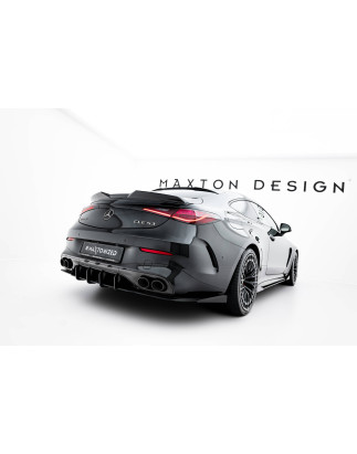 DIFFUSORE POSTERIORE street pro + Flaps Mercedes-AMG CLE 53 C236 (Cod. M-MECLE23653AMGCNC-RS1BRB+RSF
