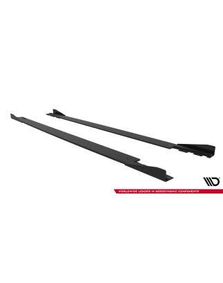 Diffusori minigonne street pro + Flaps Mercedes-AMG CLE 53 C236 (Cod. M-MECLE23653AMGCNC-SD1B+SF1G)
