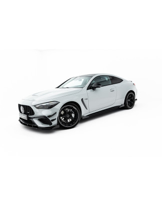 Diffusori minigonne street pro + Flaps Mercedes-AMG CLE 53 C236 (Cod. M-MECLE23653AMGCNC-SD1B+SF1G)