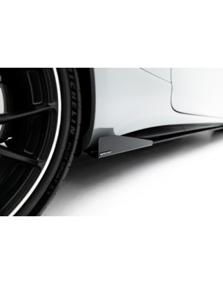 Diffusori minigonne street pro + Flaps Mercedes-AMG CLE 53 C236 (Cod. M-MECLE23653AMGCNC-SD1BRB+SF1G