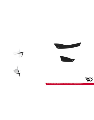 paraurti anteriore Wings (Canards) Mercedes-AMG CLE 53 C236 (Cod. M-ME-CLE-236-53-AMG-CAN1)