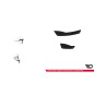 paraurti anteriore Wings (Canards) Mercedes-AMG CLE 53 C236 (Cod. M-ME-CLE-236-53-AMG-CAN1)