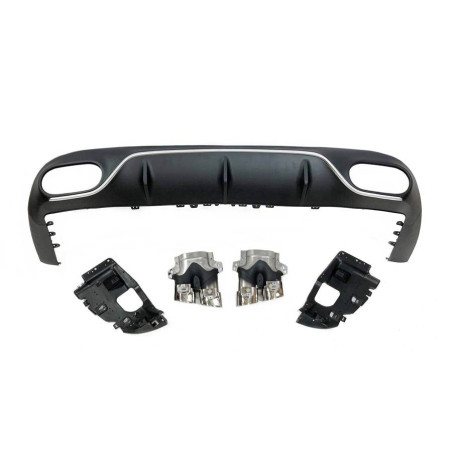 Diffusore Posteriore Mercedes W213 COUPE C238 look E53 (Cod. E-TCM5321)