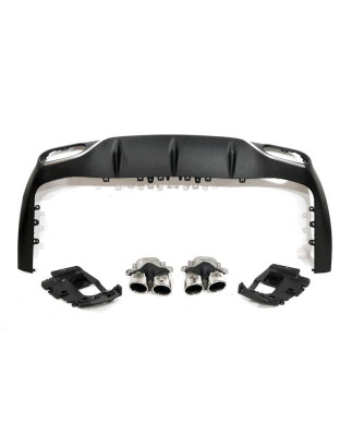 Diffusore Posteriore Mercedes W213 COUPE C238 look E53 (Cod. E-TCM5321)