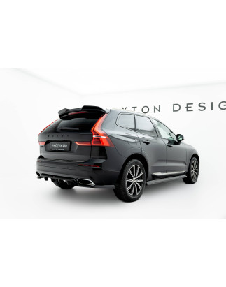 Splitter posteriore (con barre verticali) Volvo XC60 Mk2 (Cod. M-VO-XC60-2-RD1G+RD2G)