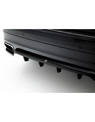 Splitter posteriore (con barre verticali) Volvo XC60 Mk2 (Cod. M-VO-XC60-2-RD1G+RD2G)