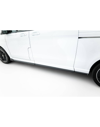 Diffusori minigonne V.2 Mercedes-Benz V-Class Extra Long AMG-Line W447  (Cod. M-ME-V-447F2-AMGLINE-X