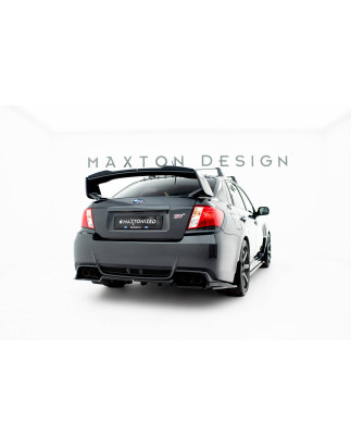 Splitter posteriore (con barre verticali) Subaru Impreza WRX STI Mk3 Facelift (Cod. M-SU-IM-3F-WRX-S