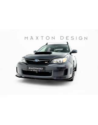 SPLITTER ANTERIORE street pro Subaru Impreza WRX STI Mk3 Facelift (Cod. M-SUIM3FWRXSTICNC-FD1B)