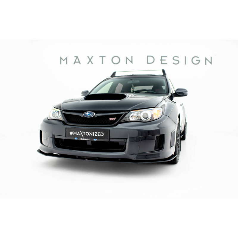 SPLITTER ANTERIORE street pro Subaru Impreza WRX STI Mk3 Facelift (Cod. M-SUIM3FWRXSTICNC-FD1BRB)