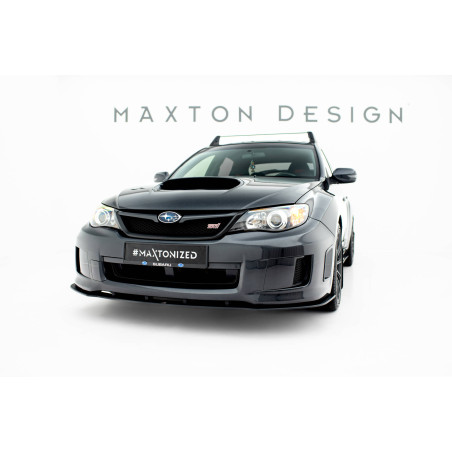SPLITTER ANTERIORE street pro Subaru Impreza WRX STI Mk3 Facelift (Cod. M-SUIM3FWRXSTICNC-FD1BRB)