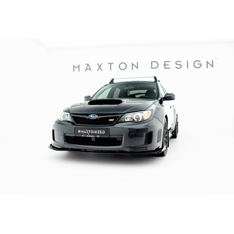SPLITTER ANTERIORE street pro + Flaps Subaru Impreza WRX STI Mk3 Facelift (Cod. M-SUIM3FWRXSTICNC-FD