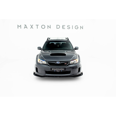 SPLITTER ANTERIORE street pro + Flaps Subaru Impreza WRX STI Mk3 Facelift (Cod. M-SUIM3FWRXSTICNC-FD