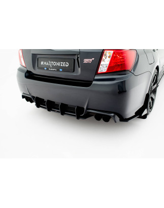 DIFFUSORE POSTERIORE street pro Subaru Impreza WRX STI Mk3 Facelift (Cod. M-SUIM3FWRXSTICNC-RS1B)