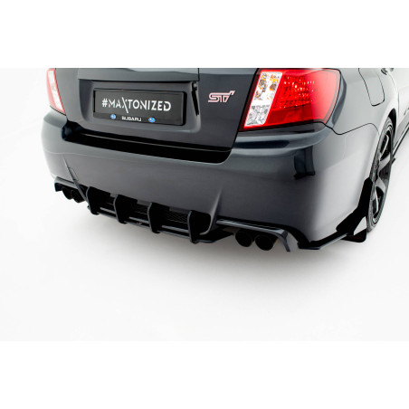 DIFFUSORE POSTERIORE street pro Subaru Impreza WRX STI Mk3 Facelift (Cod. M-SUIM3FWRXSTICNC-RS1B)