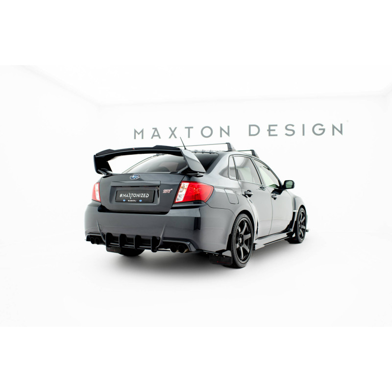 DIFFUSORE POSTERIORE street pro Subaru Impreza WRX STI Mk3 Facelift (Cod. M-SUIM3FWRXSTICNC-RS1B+BRB