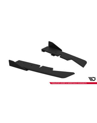 Splitters posteriori laterali Street Pro + Flaps Subaru Impreza WRX STI Mk3 Facelift (Cod. M-SUIM3FW