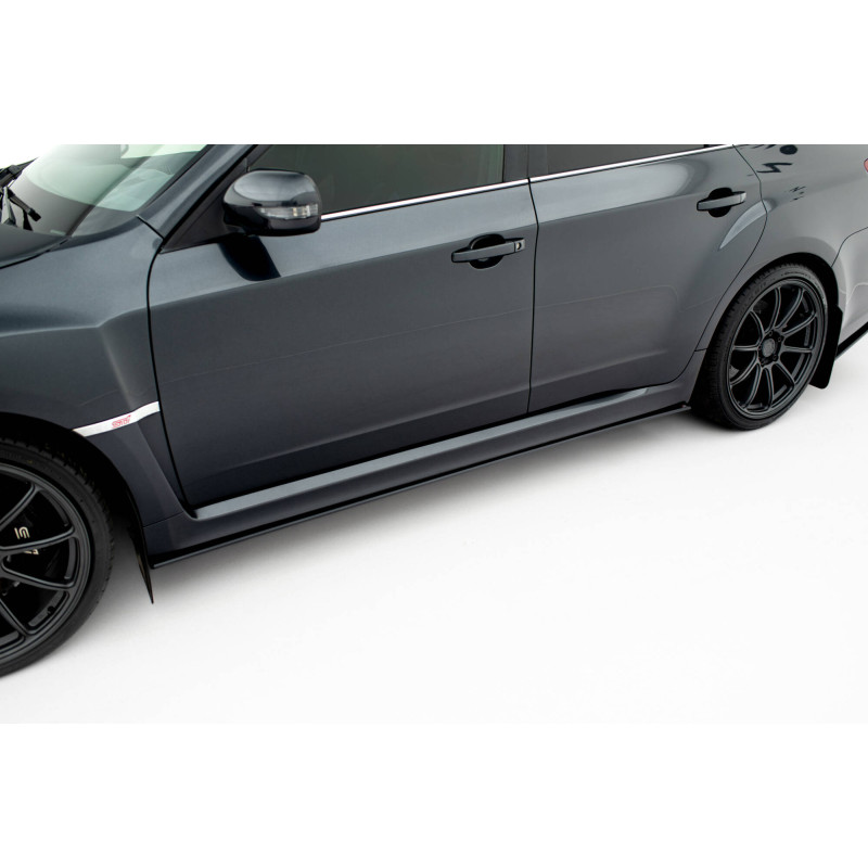 Diffusori minigonne street pro Subaru Impreza WRX STI Mk3 Facelift (Cod. M-SUIM3FWRXSTICNC-SD1B)